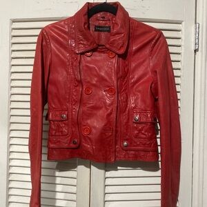 BAGATELLE leather jacket, sz S, never worn
